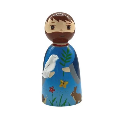 Noé - Crèche de Noël en bois tourné