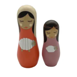 Crèche Howoki - Bergère et sa fille