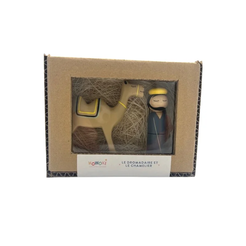 crèche Howoki - Nativité 5 personnages - Le Comptoir Religieux