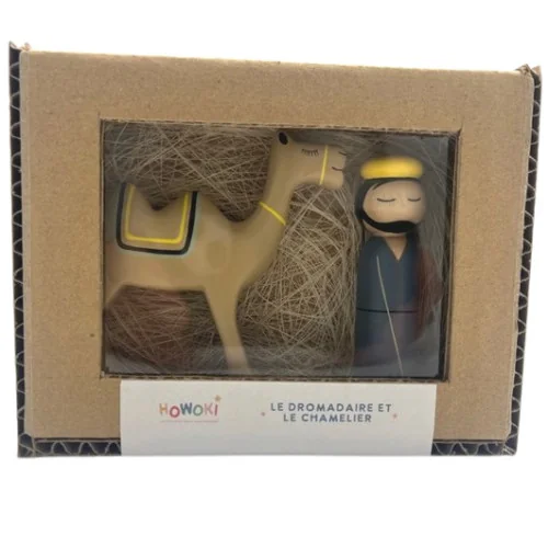 crèche Howoki - Nativité 5 personnages - Le Comptoir Religieux