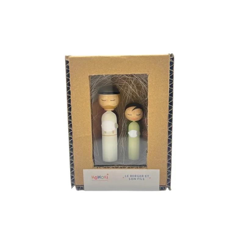 crèche Howoki - Nativité 5 personnages - Le Comptoir Religieux