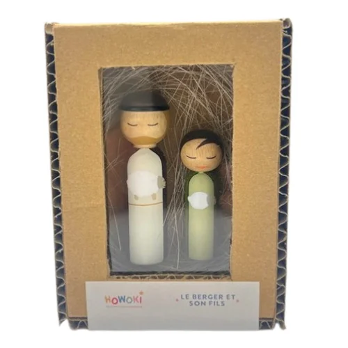 crèche Howoki - Nativité 5 personnages - Le Comptoir Religieux