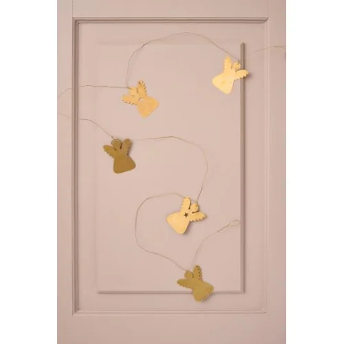 Guirlande Anges dorés en laiton
