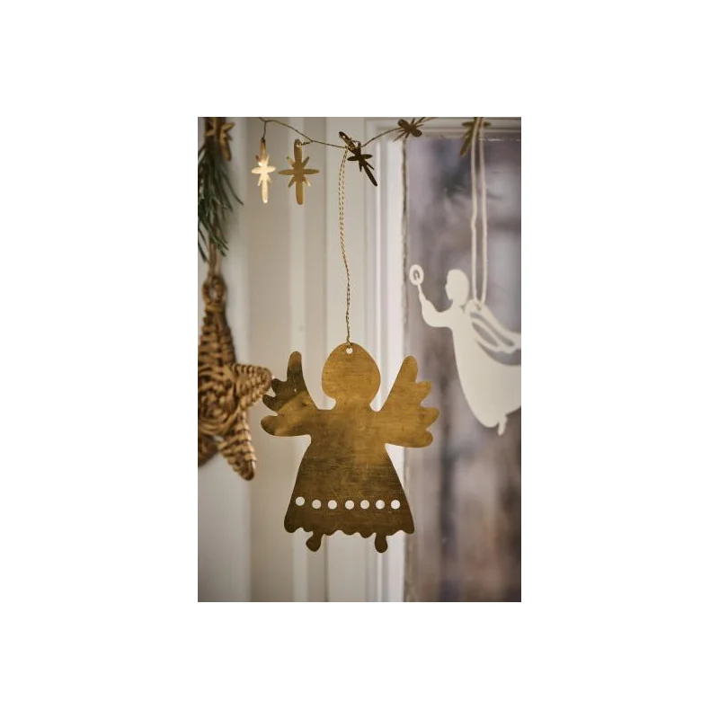 Suspension Ange en laiton doré