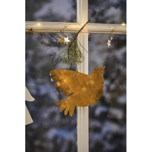 Suspension Colombe en laiton doré