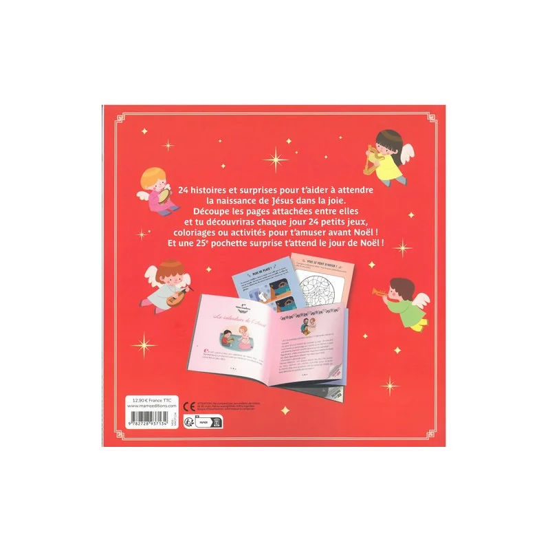 24 histoires et activités surprises pour attendre Jésus