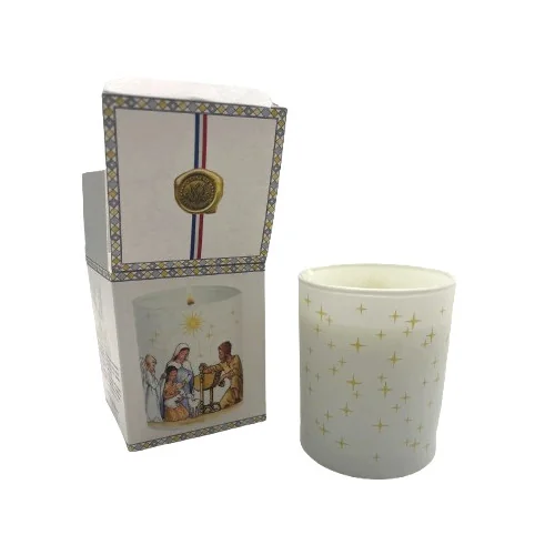 Bougie parfumée Petit Page - Nativité - dos