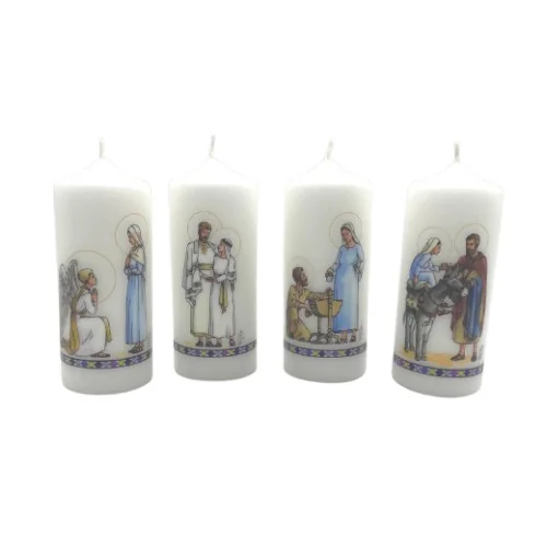 4 Cierges de l'Avent Petit Page