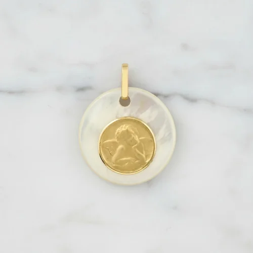 Médaille Ange nacre - OR