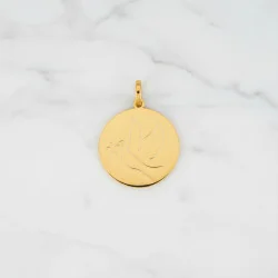 Médaille Colombe ajourée - OR