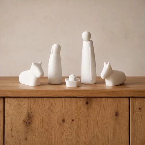 Nativité 5 personnages de la collection EMANY