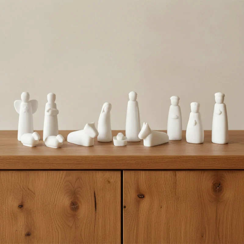 Crèche Emany -  Complète 12 personnages