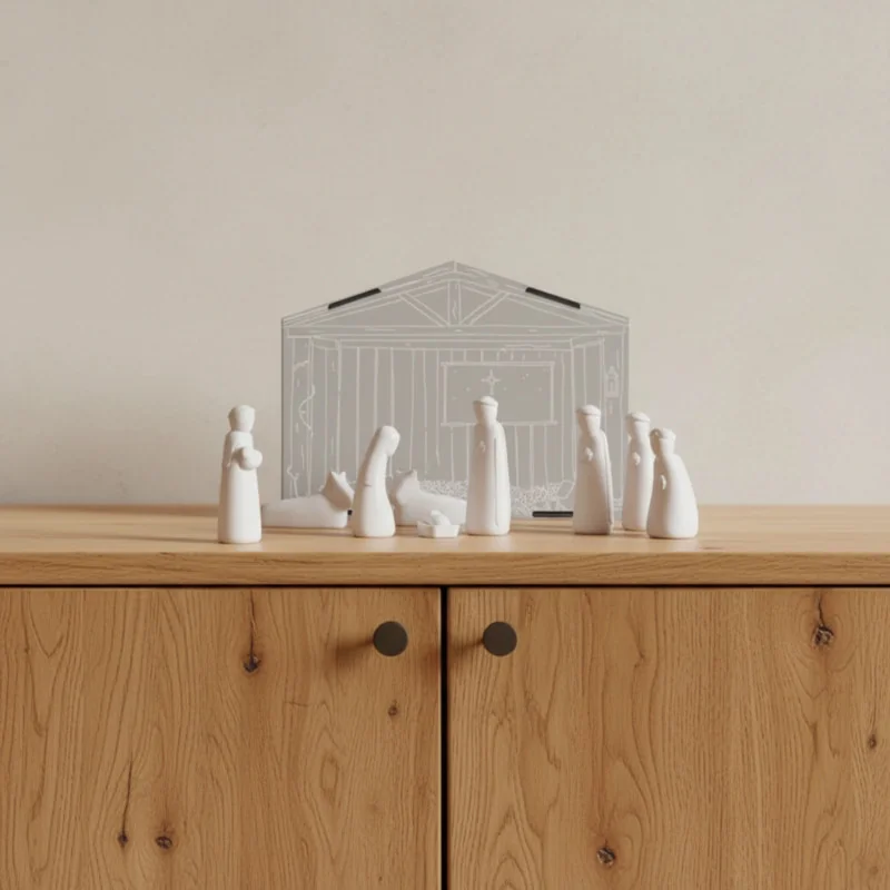 Crèche Emany - Complète 12 personnages | Comptoir Religieux