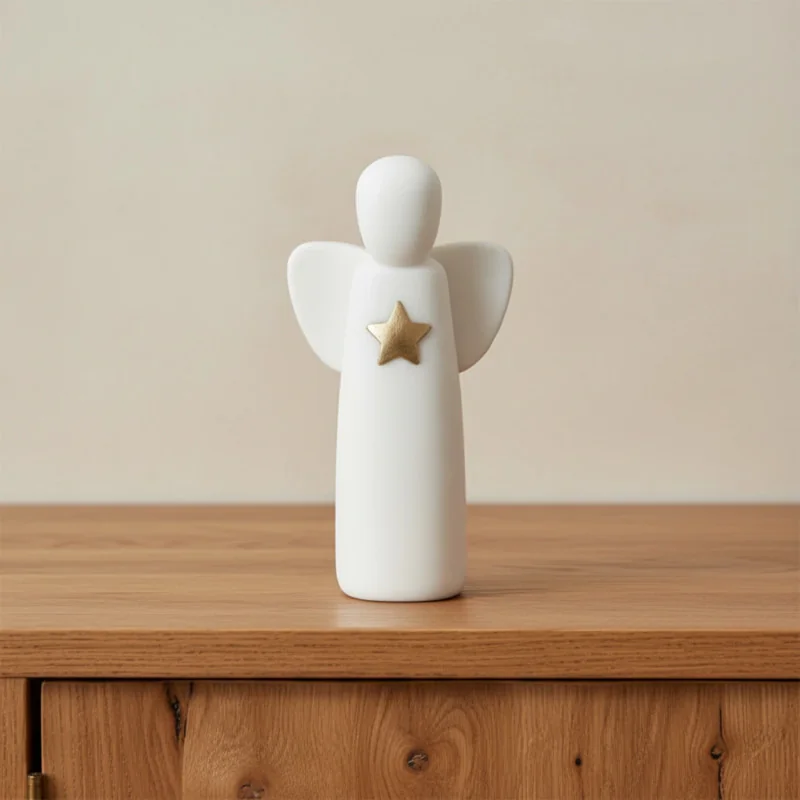 Crèche Emany - Ange à l'étoile | Comptoir Religieux