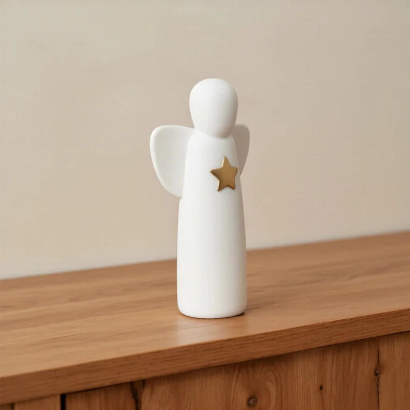 Crèche Emany - Ange à l'étoile | Comptoir Religieux