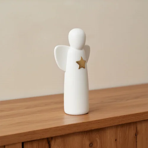 Crèche Emany - Ange à l'étoile | Comptoir Religieux