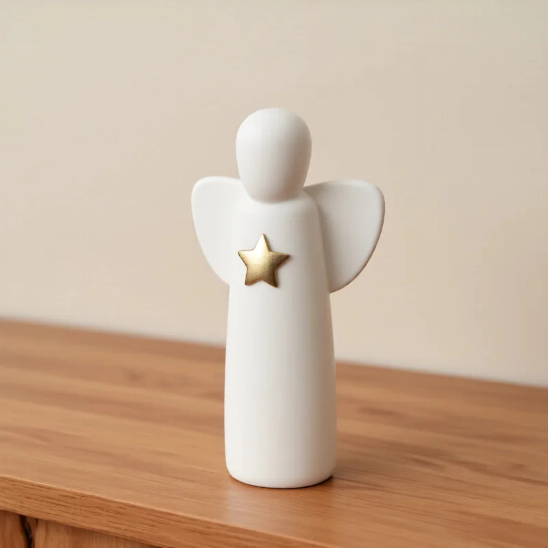 Crèche Emany - Ange à l'étoile | Comptoir Religieux