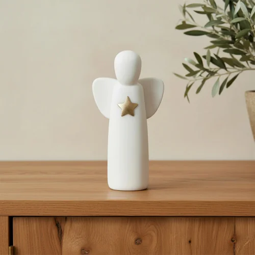 Crèche Emany - Ange à l'étoile | Comptoir Religieux