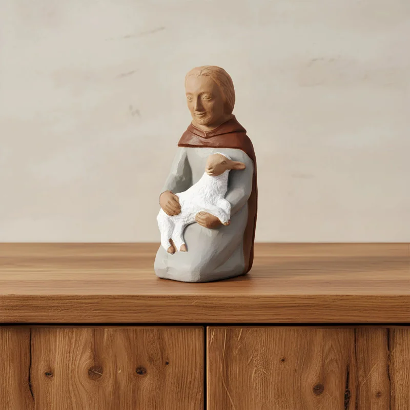 Crèche Nuit de Lumière - 11 personnages | Comptoir Religieux