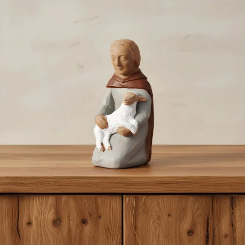 Crèche Nuit de Lumière - 11 personnages | Comptoir Religieux