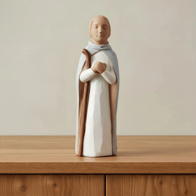 Crèche Nuit de Lumière - 5 personnages | Comptoir Religieux