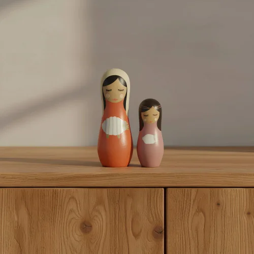 crèche Howoki - Nativité 5 personnages - Le Comptoir Religieux