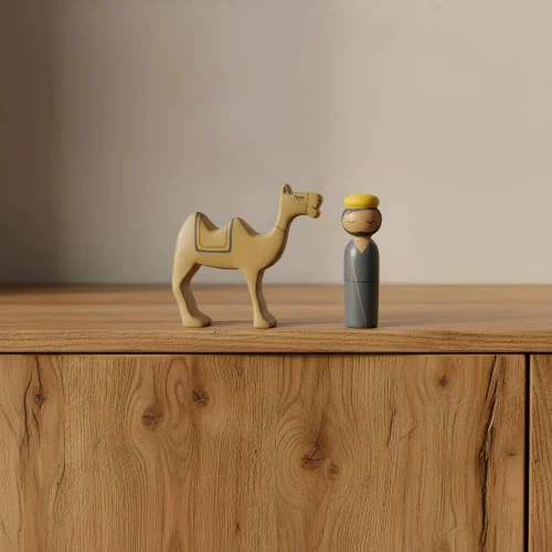 crèche Howoki - Nativité 5 personnages - Le Comptoir Religieux