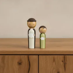 crèche Howoki - Nativité 5 personnages - Le Comptoir Religieux