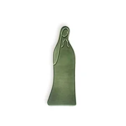 Vierge Céramique Murale – Vert Olive