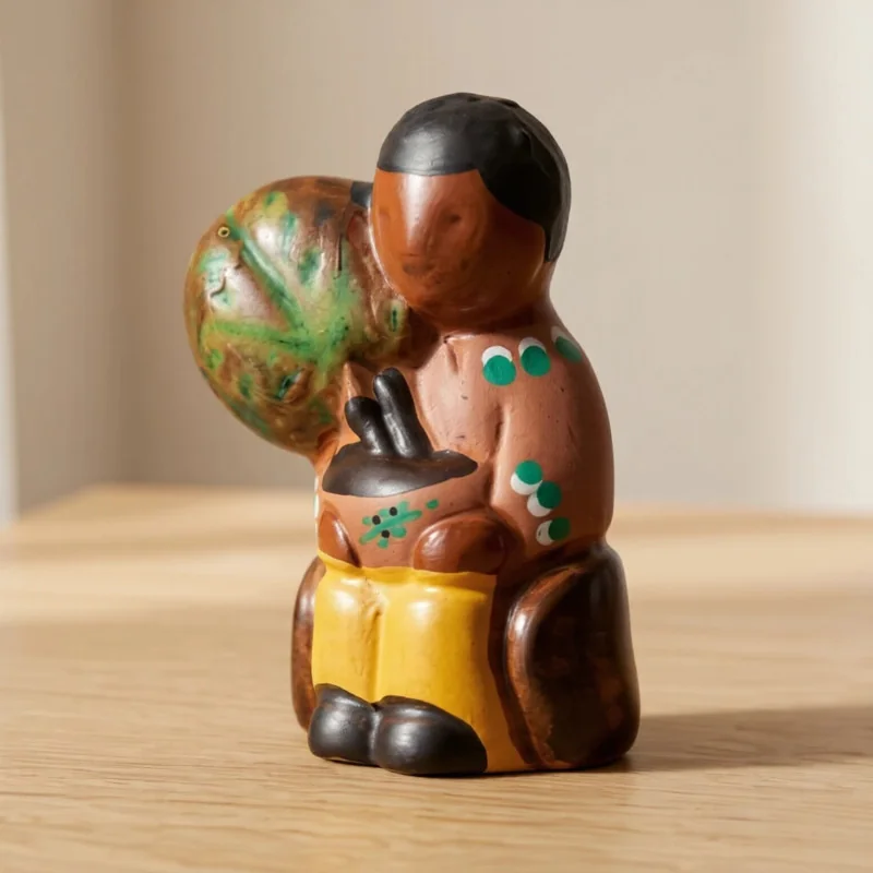 Santon Abbaye de Jouarre b2 - Petite Fille | Comptoir Religieux