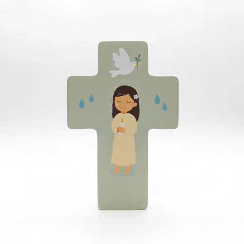 Croix Communion Bleue | Comptoir Religieux