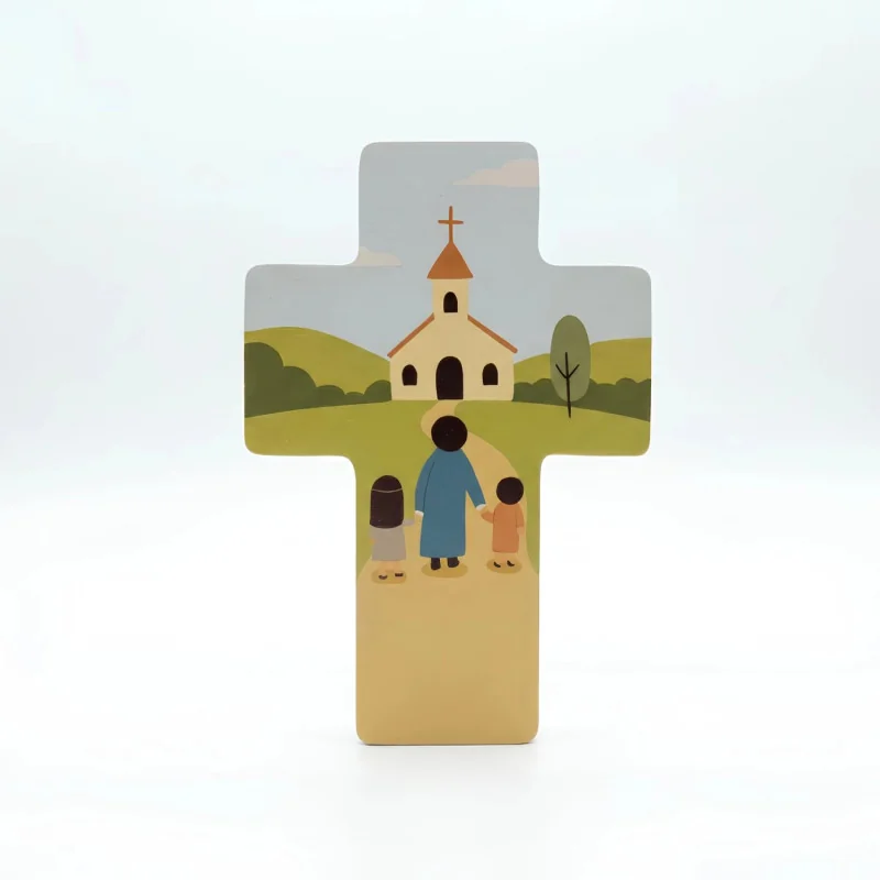 Croix Communion Bleue | Comptoir Religieux