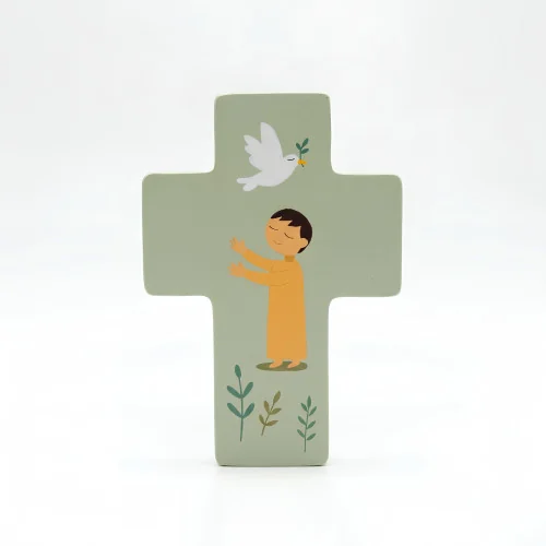 Croix Communion Bleue | Comptoir Religieux