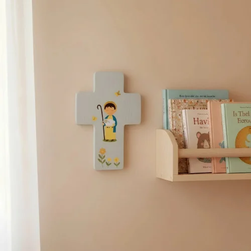 Croix Communion Bleue | Comptoir Religieux