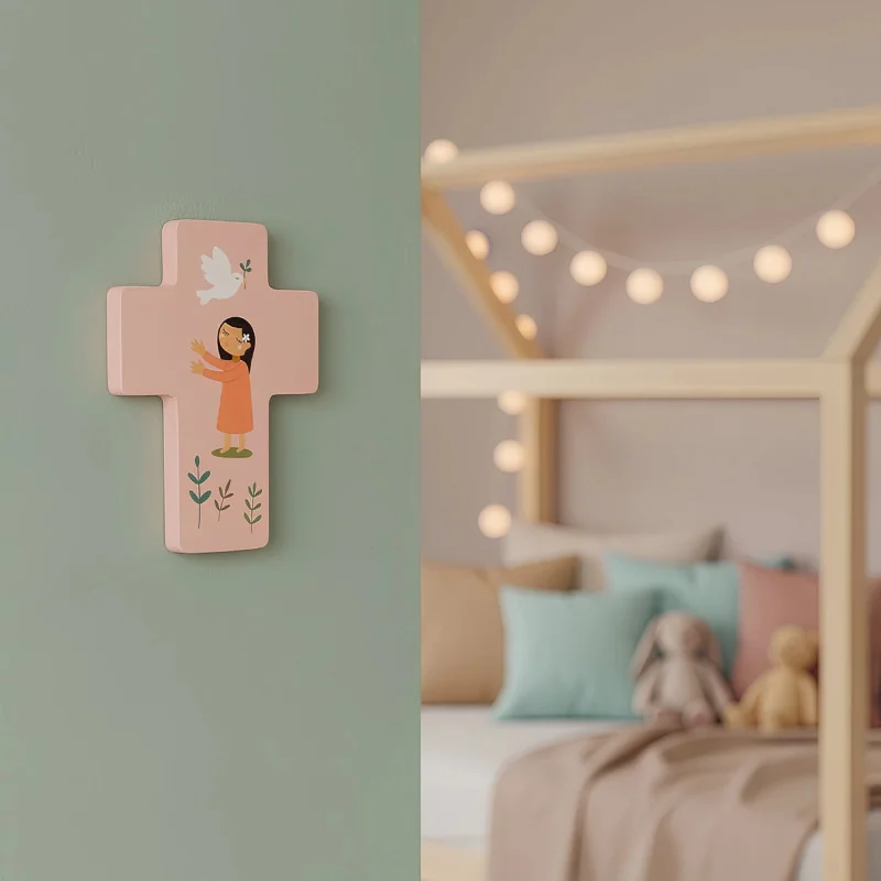 Croix Communion Bleue | Comptoir Religieux