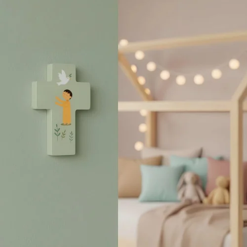 Croix Communion Bleue | Comptoir Religieux