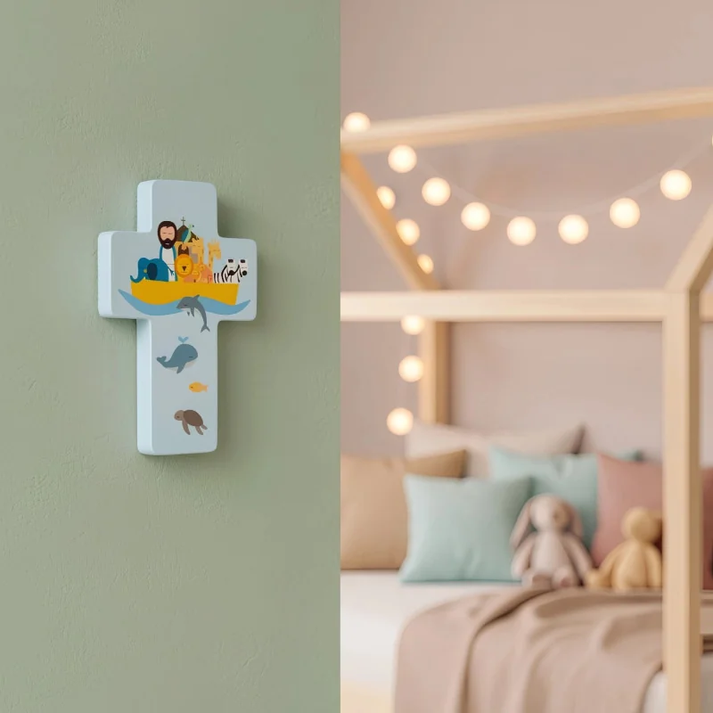 Croix Communion Bleue | Comptoir Religieux