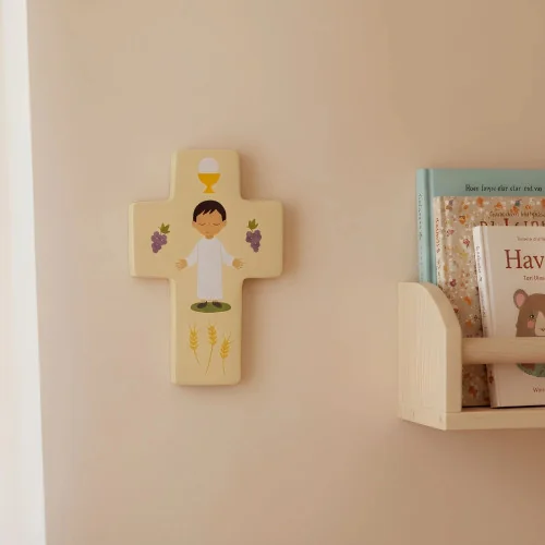 Croix Communion Bleue | Comptoir Religieux