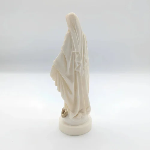 Statue albâtre - 23 cm - Vierge miraculeuse | Comptoir Religieux