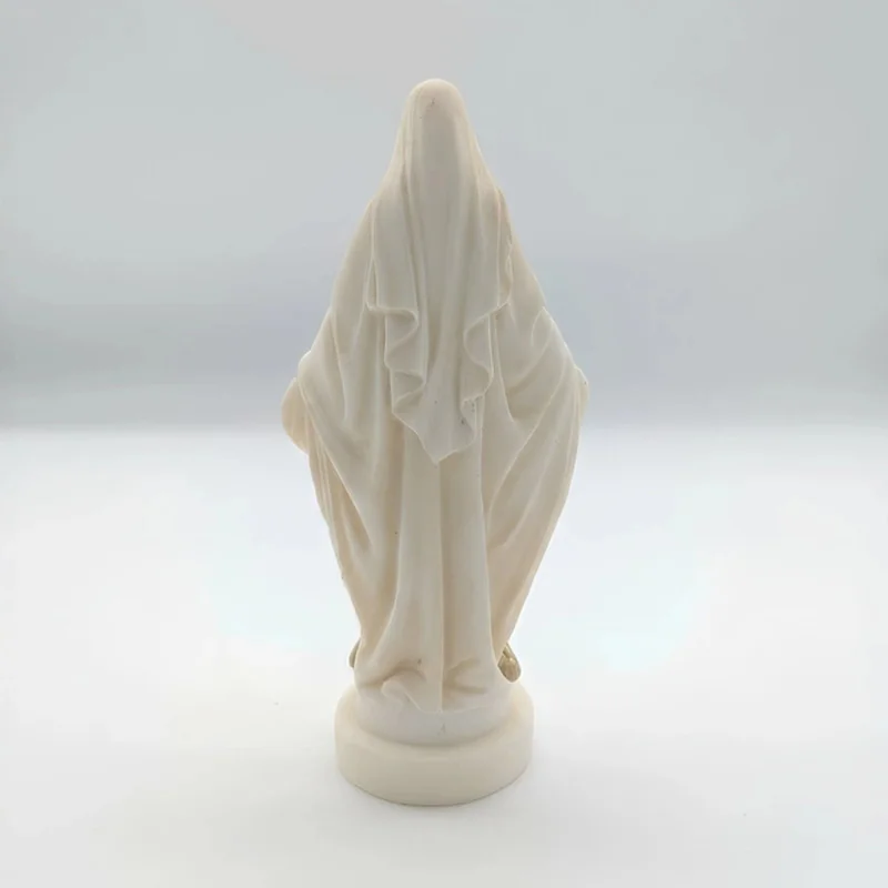 Statue albâtre - 23 cm - Vierge miraculeuse | Comptoir Religieux