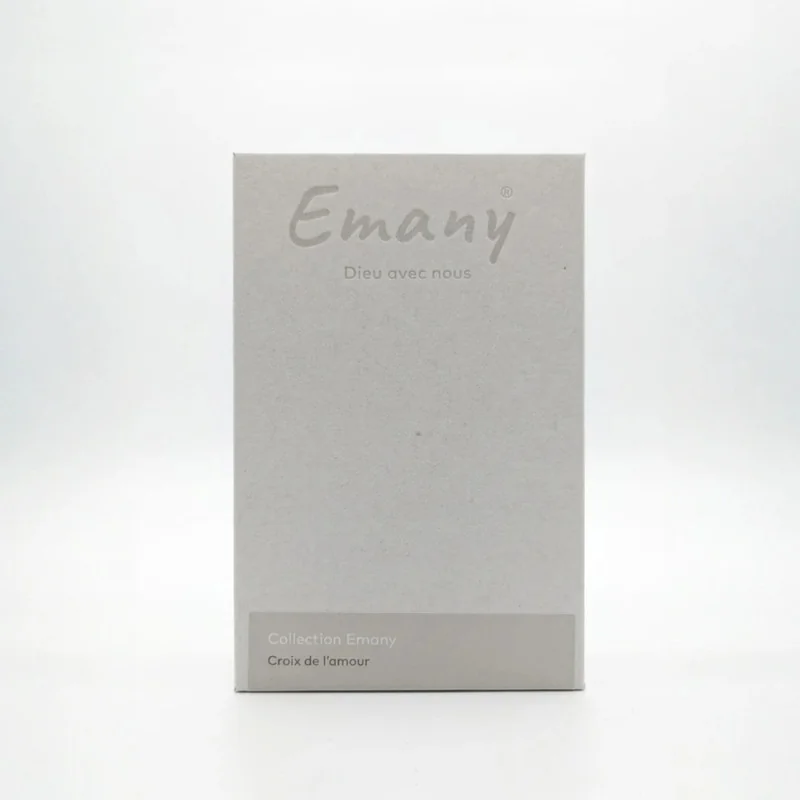 Croix Emany en pierre d'albâtre - Croix de l'amour | Comptoir Relig...