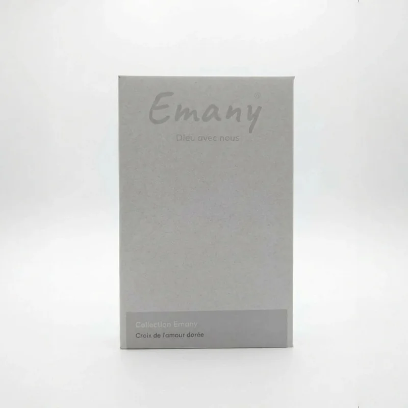 Croix Emany en pierre d'albâtre avec dorure - Croix de l'amour | Co...
