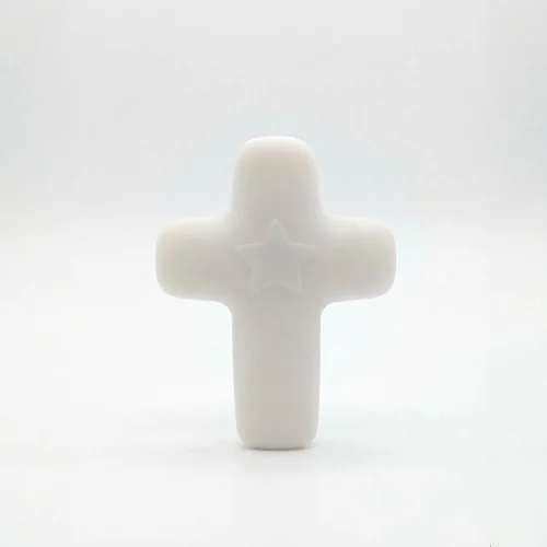 Croix Emany en pierre d'albâtre - Croix de l'étoile | Comptoir Reli...