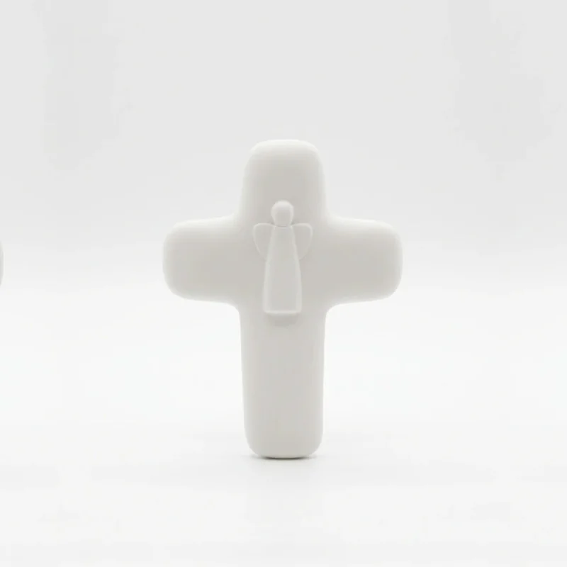 Croix Emany en pierre d'albâtre - Croix de l'ange | Comptoir Re...