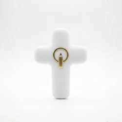 Croix Emany en pierre d'albâtre - Croix de la lumière | Comptoir Re...