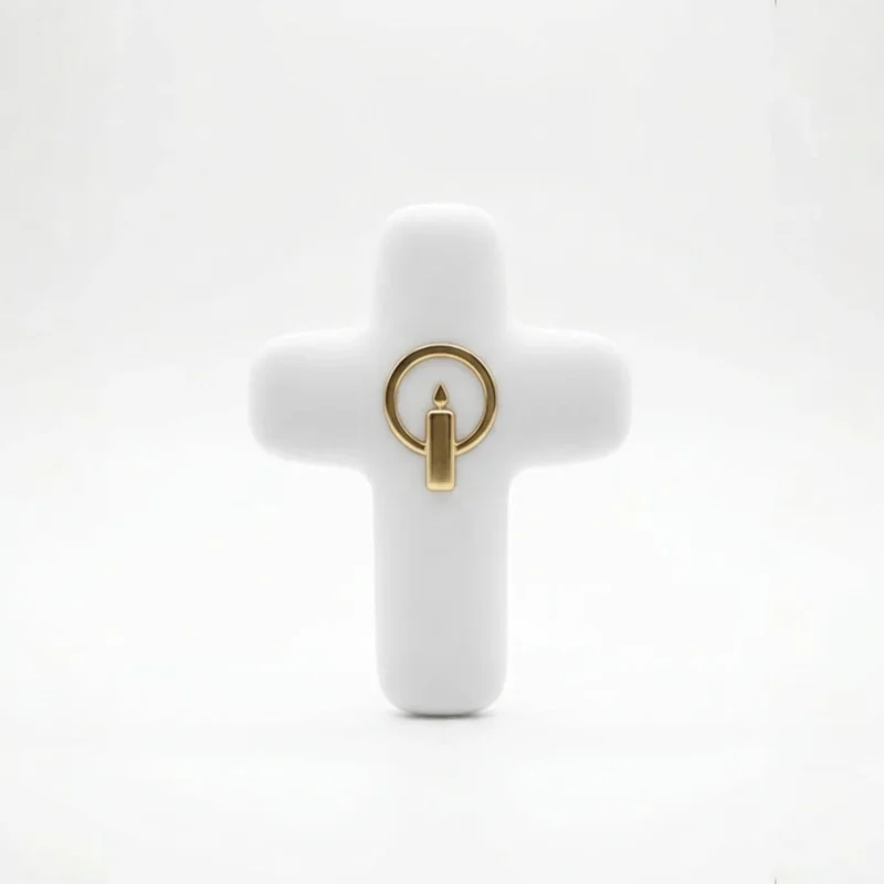 Croix Emany en pierre d'albâtre - Croix de la lumière | Comptoir Re...