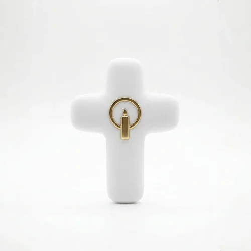 Croix Emany en pierre d'albâtre - Croix de la lumière | Comptoir Re...