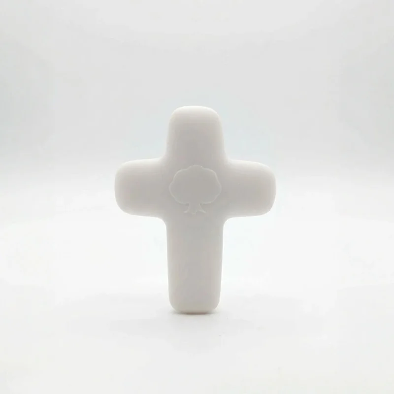 Croix Emany en pierre d'albâtre - Croix Arbre de vie | Comptoir Rel...