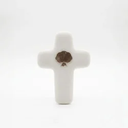 Croix Emany en pierre d'albâtre - Croix Arbre de vie | Comptoir Rel...