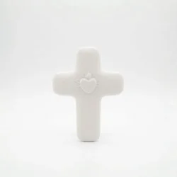 Croix Ex-voto en pierre d'albâtre  | Le Comptoir Religieux
